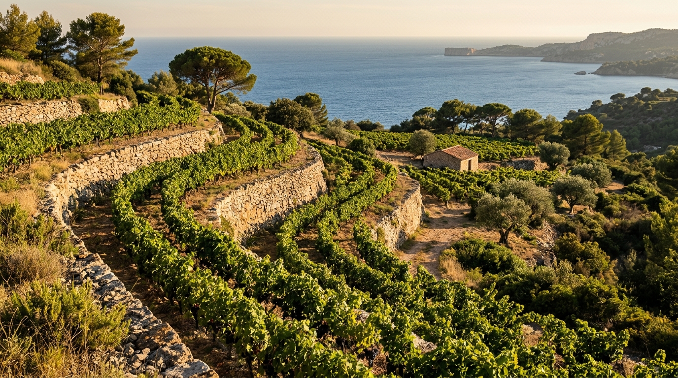 Bandol vignes