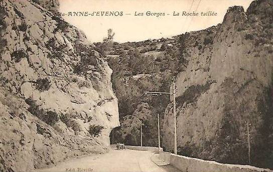 La montagne taillee