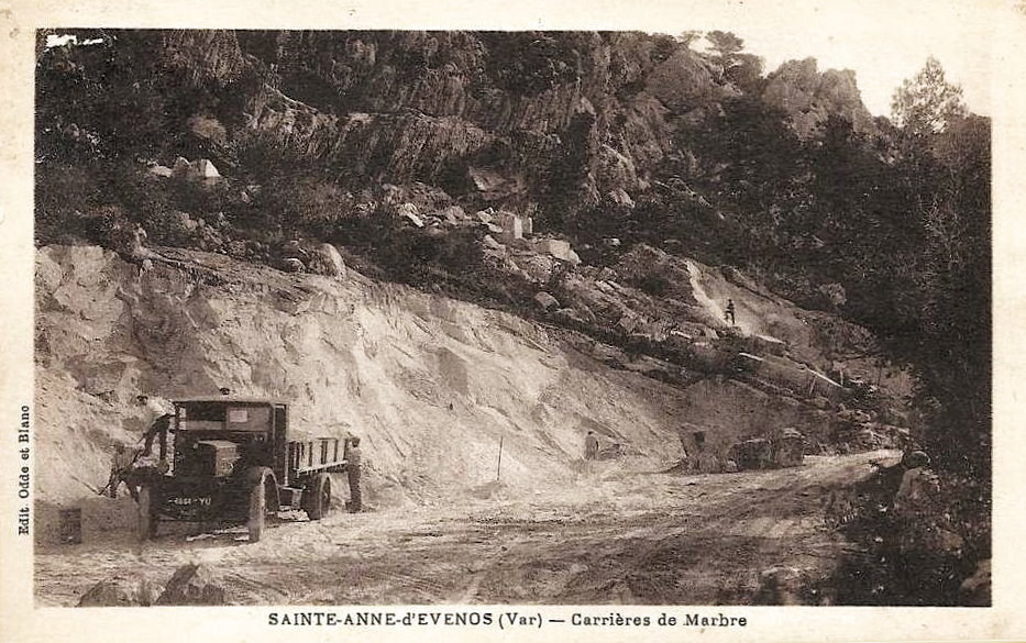 Carriere de marbre